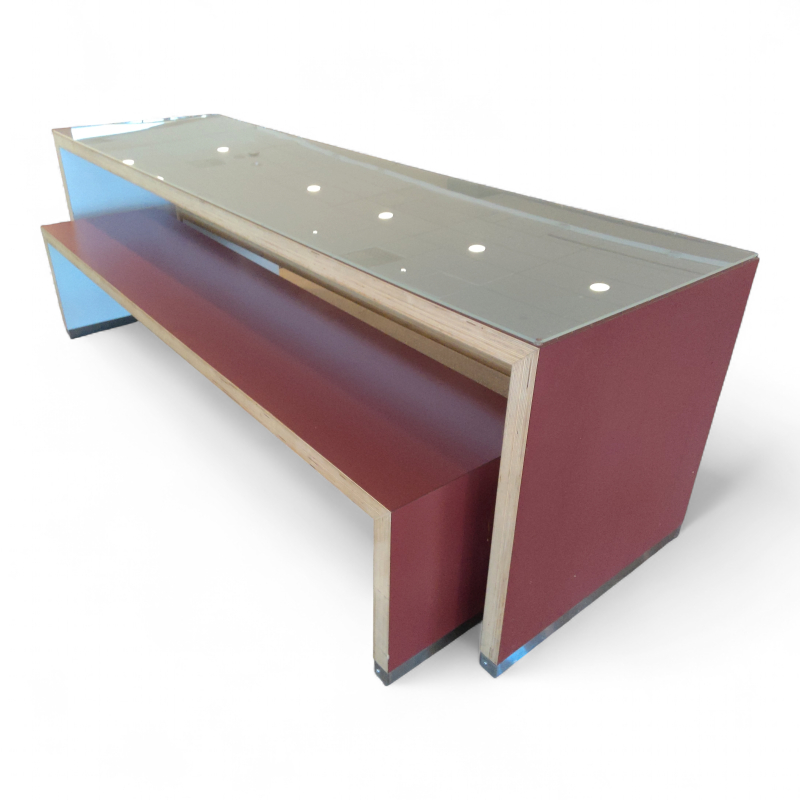 Langbord med benker 240x70cm