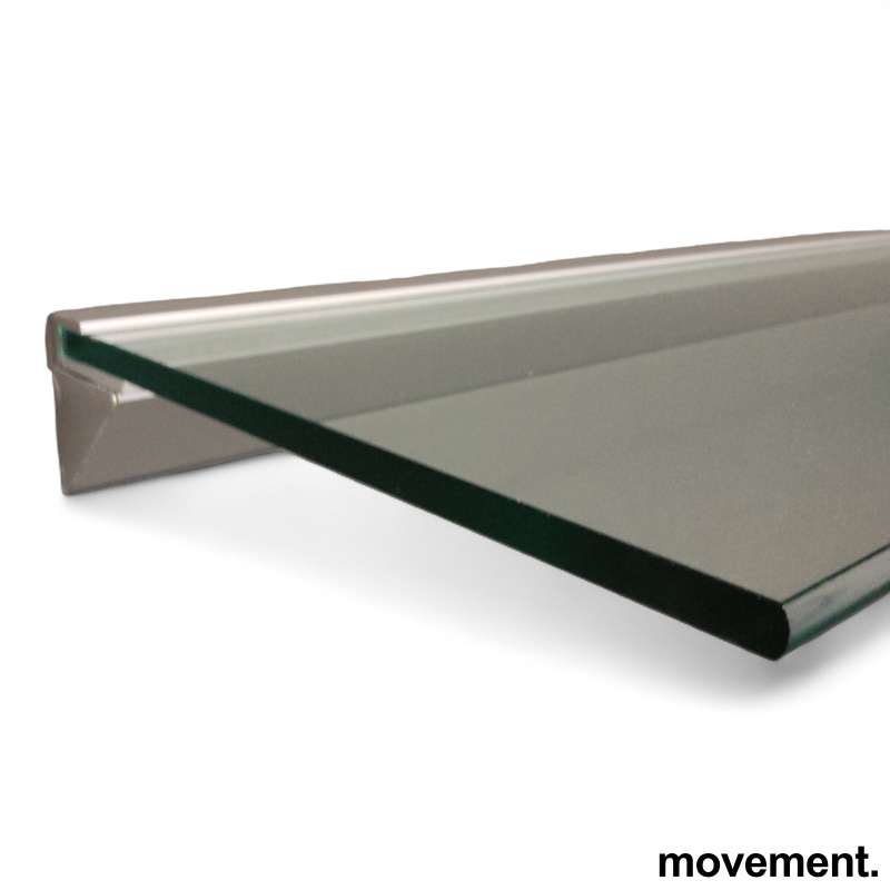 Skyline vegghylle Klart glass, Pent - 3 / 3