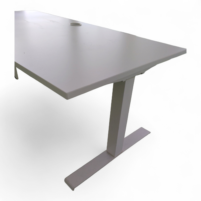 P-serie 160x80cm Hvit laminat,