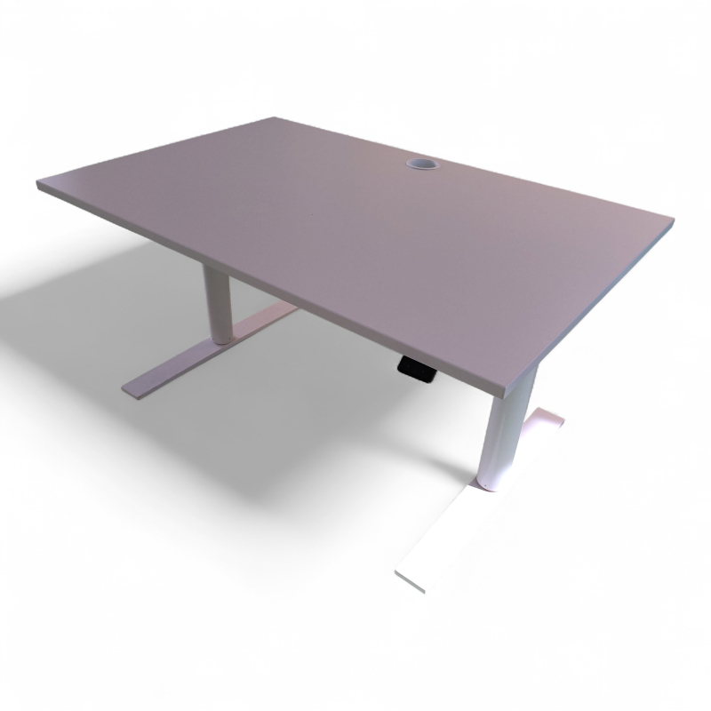 Oberon hevsenk 120x80cm Hvit