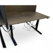 Q20 hevsenk 140x80cm Sort - 1 / 2