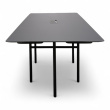 Snaregade 200x90cm Sort eik, ben i - 2 / 2