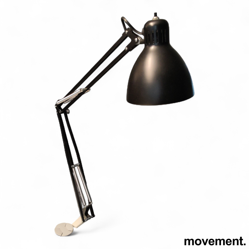 L-1 E27, bordklemme Sort, Pent - 1 / 2