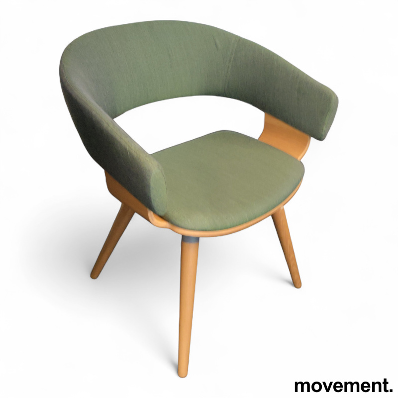 Mollie A685 Grønt stoff (Kvadrat - 1 / 2