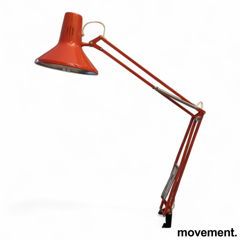 L-1P Vintage, bordklemme Rød, Pent
