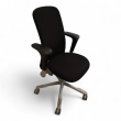 Sofi 7300, slideback armlene Sort - 1 / 2