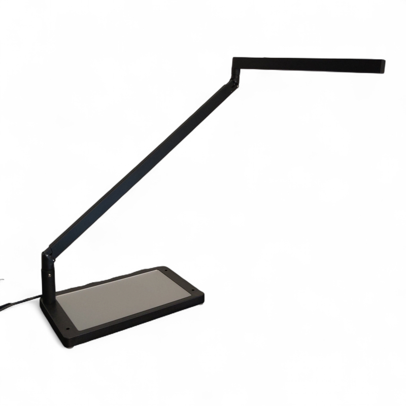D19 LED med bordfot Sort, Pent