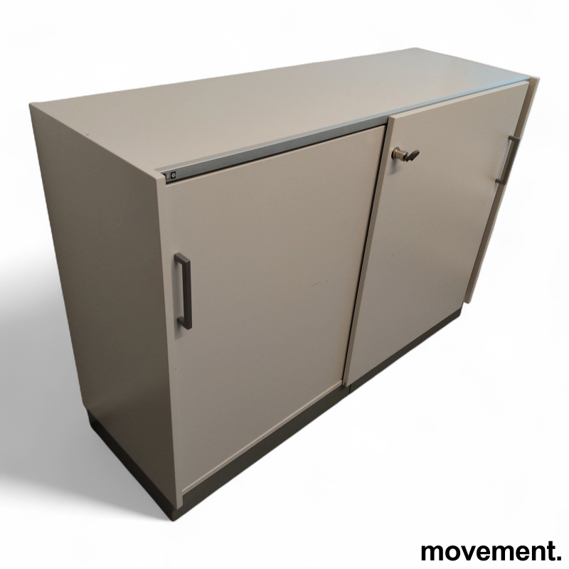 Storage 2A4 skyvedør 120cm Lys grå - 1 / 2