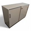 Storage 2A4 skyvedør 120cm Lys grå - 1 / 2