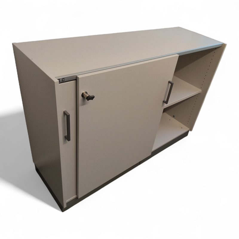 Storage 2A4 skyvedør 120cm Lys grå