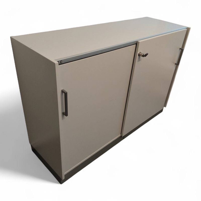 Storage 2A4 skyvedør 120cm Lys grå