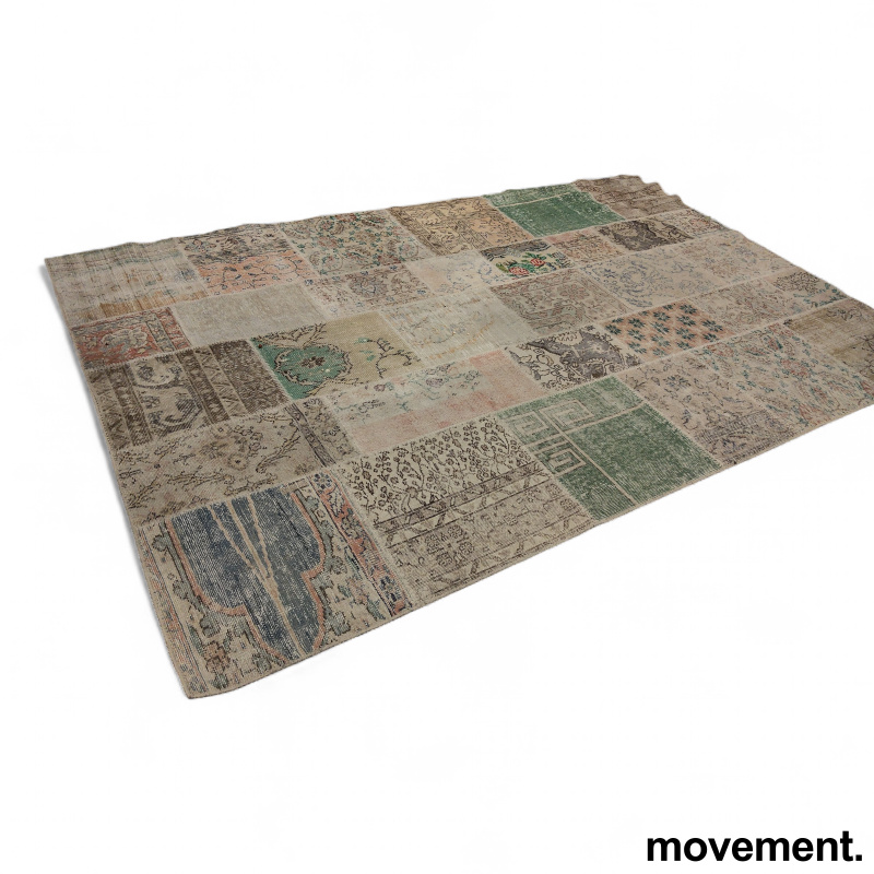 Kelimteppe 300x200cm Beige, grønn- - 2 / 2