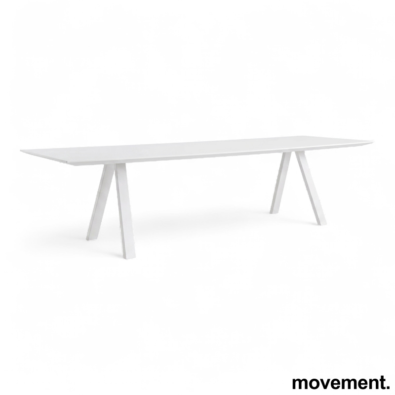 Arki table 300x120cm Hvit laminat,