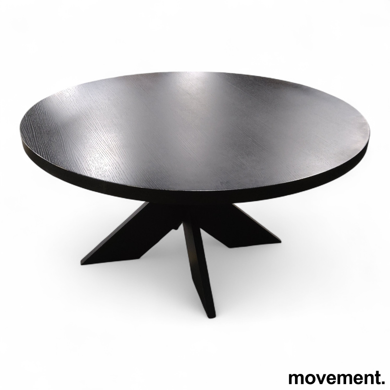 Møtebord Ø=150cm Sortlakkert - 2 / 2