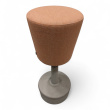 Mickey barstol Coralrosa stoff (GU - 2 / 2