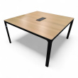Bekant møtebord 140x140cm Eik - 2 / 2