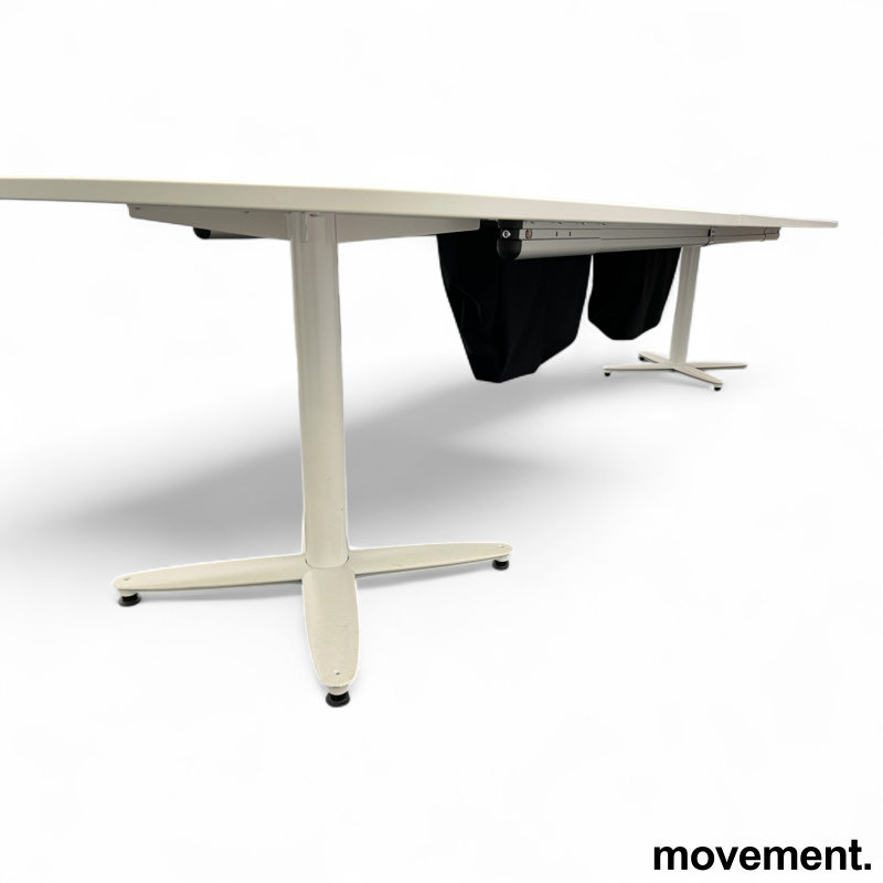 T-serie møtebord 360x120cm Hvit - 2 / 2