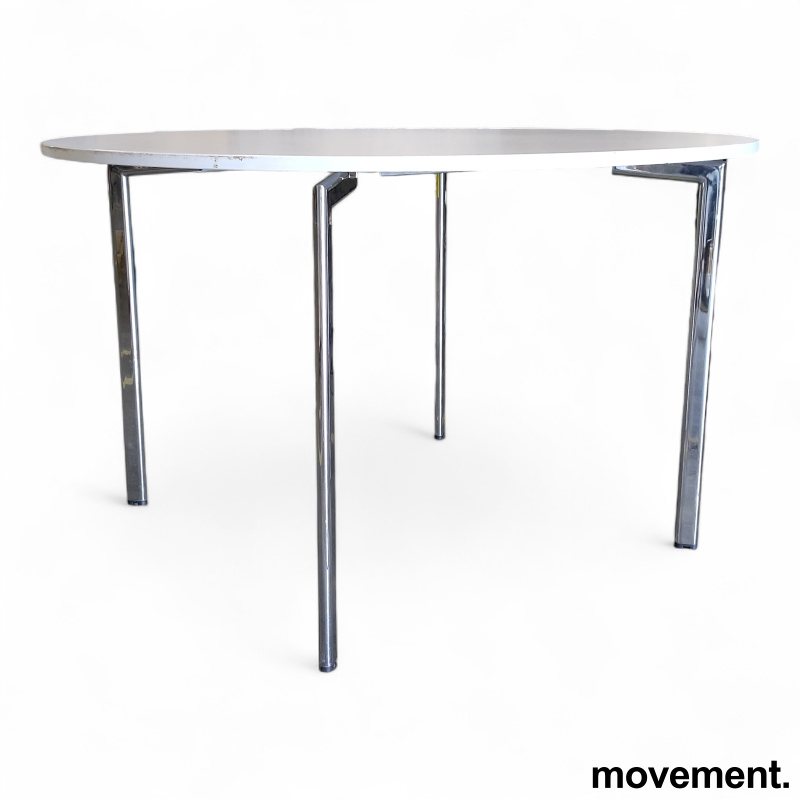 Campus kantinebord Ø=135cm Hvit - 2 / 2