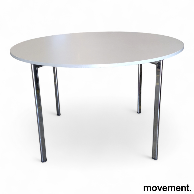 Campus kantinebord Ø=135cm Hvit - 1 / 2