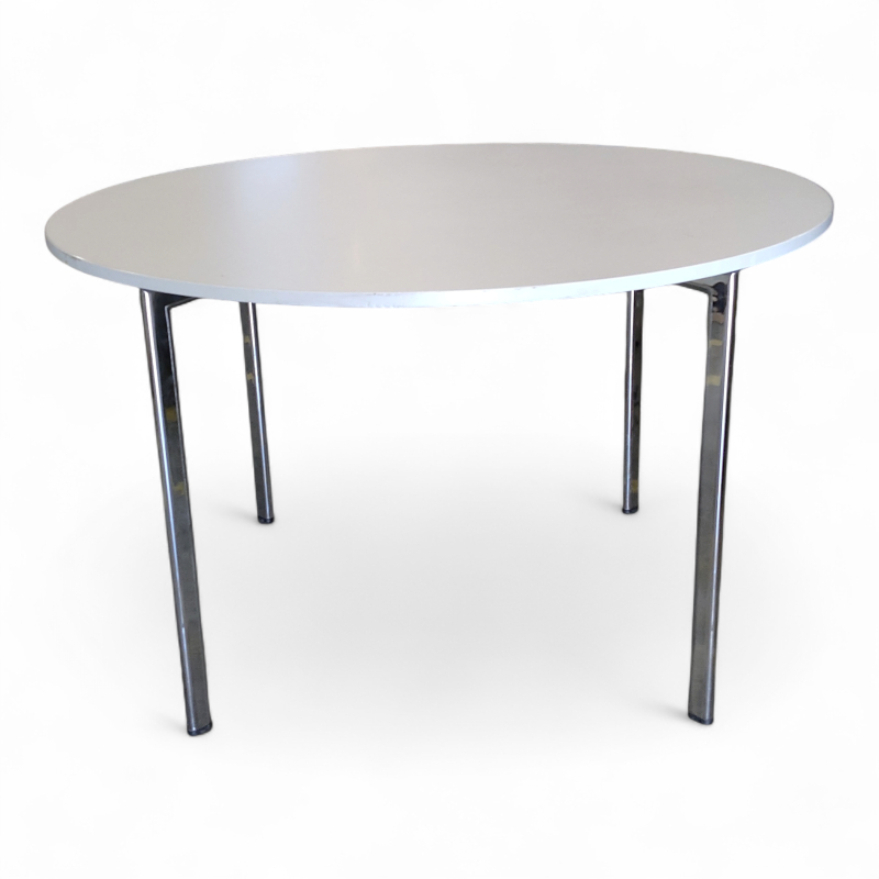 Campus kantinebord Ø=135cm Hvit