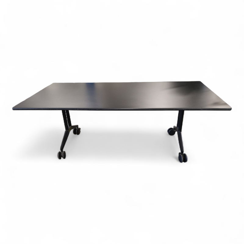 Timetable foldebord 210x105cm Sort,