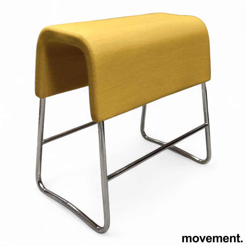 Plint barstol 60cm, lav Sennepsgult - 1 / 2