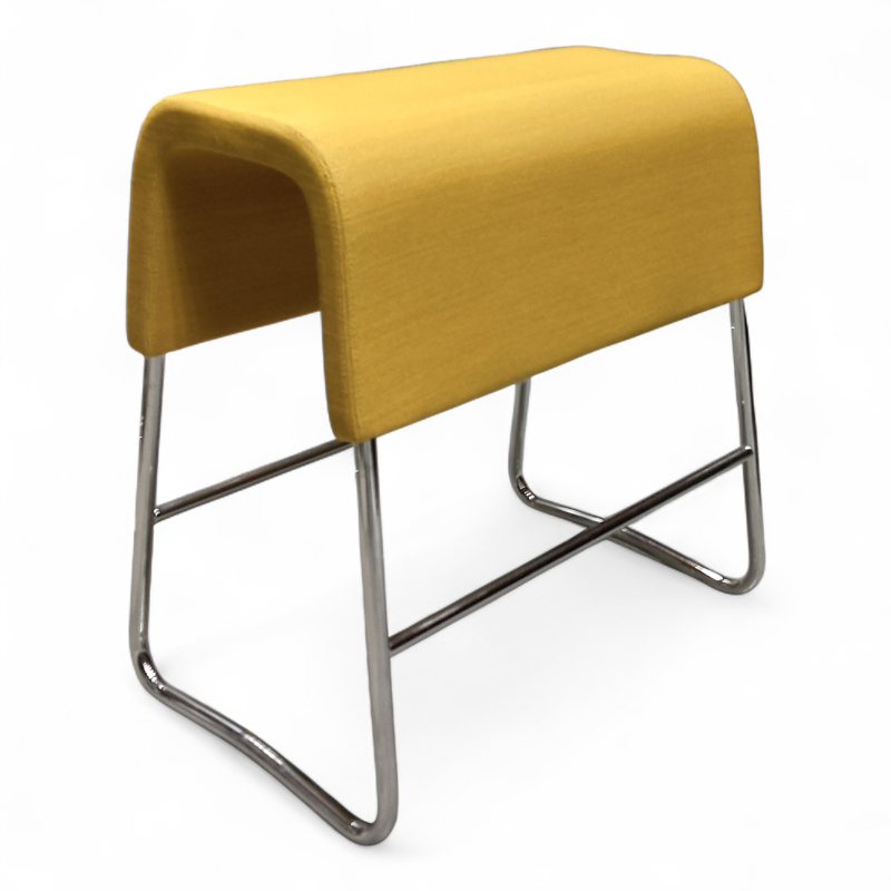 Plint barstol 60cm, lav Sennepsgult