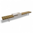 Joyn sittebenk 360cm, plantekasse i - 1 / 2