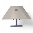 Snittsa møtebord 240x120cm Hvit - 3 / 3
