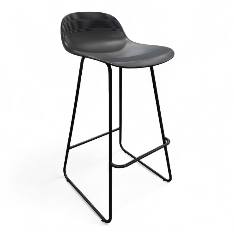 Barstol plastsete, meieben, 70cm