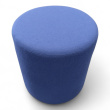 B-Bitz Bob puff Ø=38cm Blått stoff, - 1 / 2