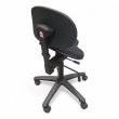 Support sadelstol Sort stoff, sort - 3 / 3