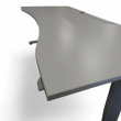 T-serie hevsenk 180x80cm Lys grå - 4 / 4