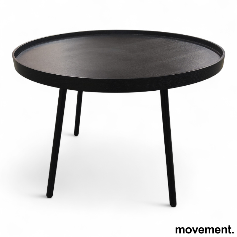 Lindø Ø=60cm Sortlakkert eikefiner, - 2 / 2