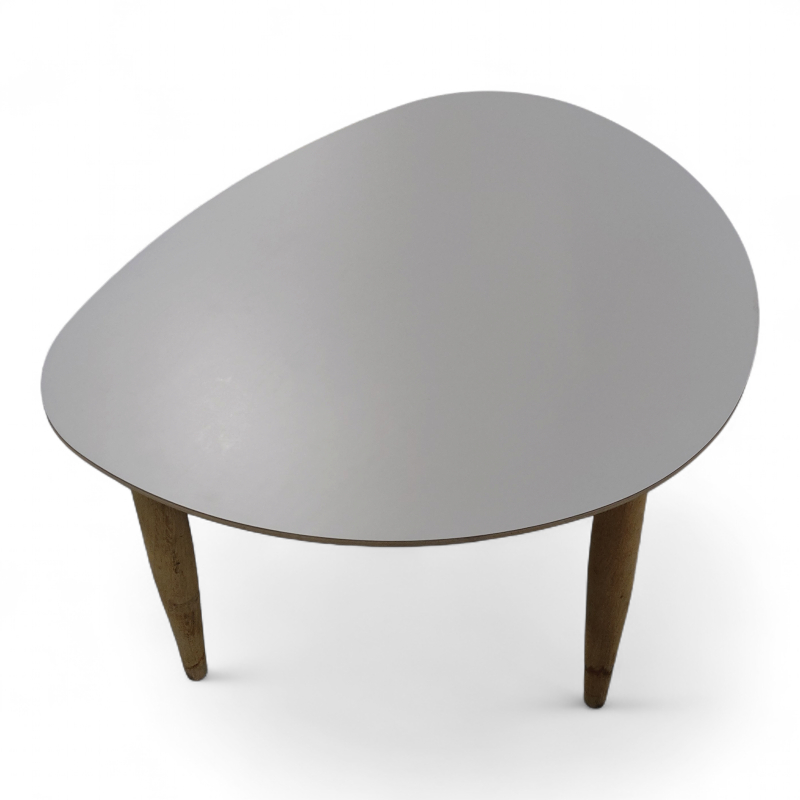 Malin sofabord 55x45cm grå laminat,