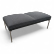 Senso 2-seter puff 125cm Mørk - 2 / 3
