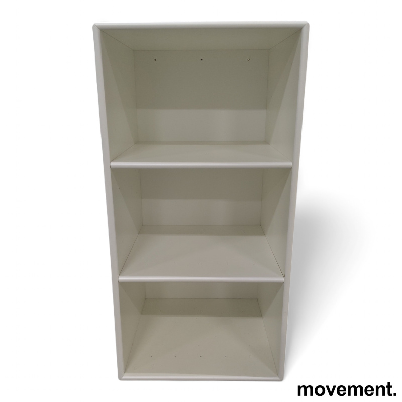 Reol med 2 hyller 35x70x38cm Hvit, - 1 / 2