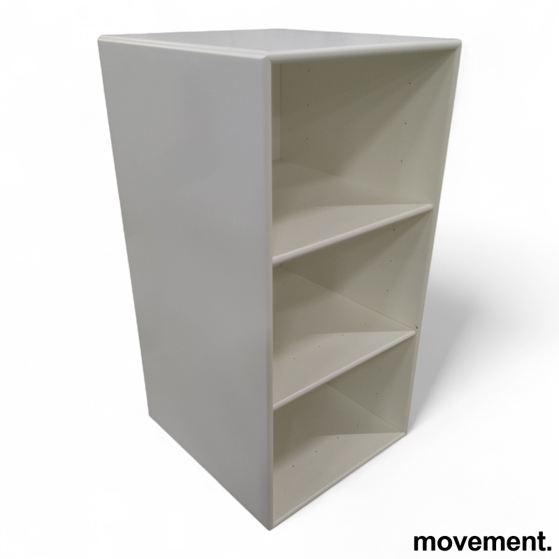 Reol med 2 hyller 35x70x38cm Hvit, - 2 / 2