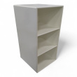 Reol med 2 hyller 35x70x38cm Hvit, - 2 / 2