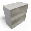 Reol med 1 hylleplate, 70x70x38 cm - 2 / 2