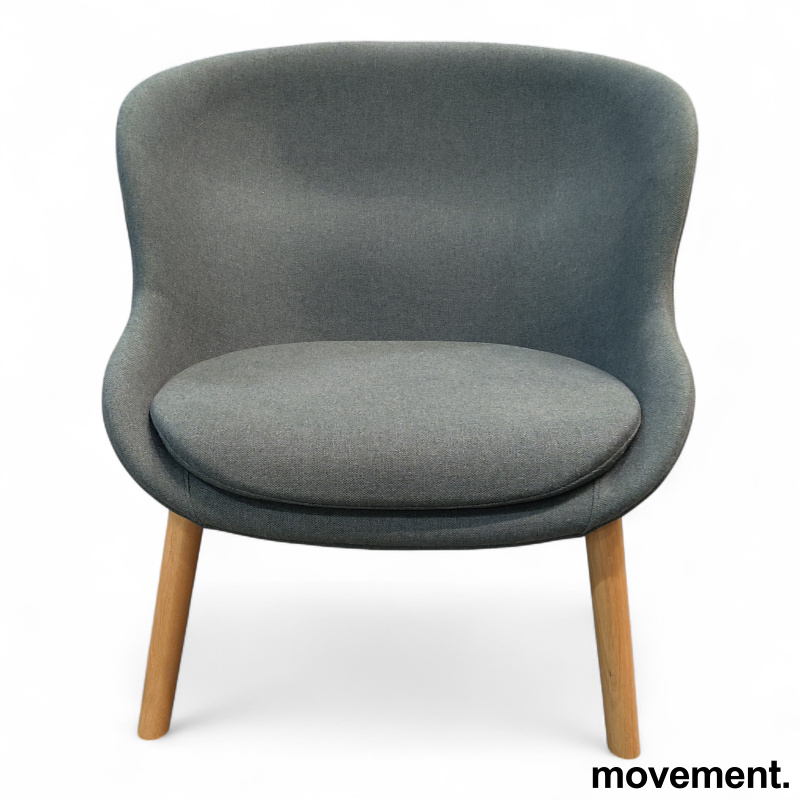 Hyg Low Lounge Chair Oak Grønt - 4 / 4
