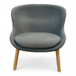 Hyg Low Lounge Chair Oak Grønt - 4 / 4