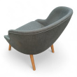 Hyg Low Lounge Chair Oak Grønt - 3 / 4