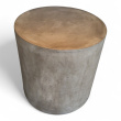 Betongbord Ø=47cm Polert fiber - 1 / 2
