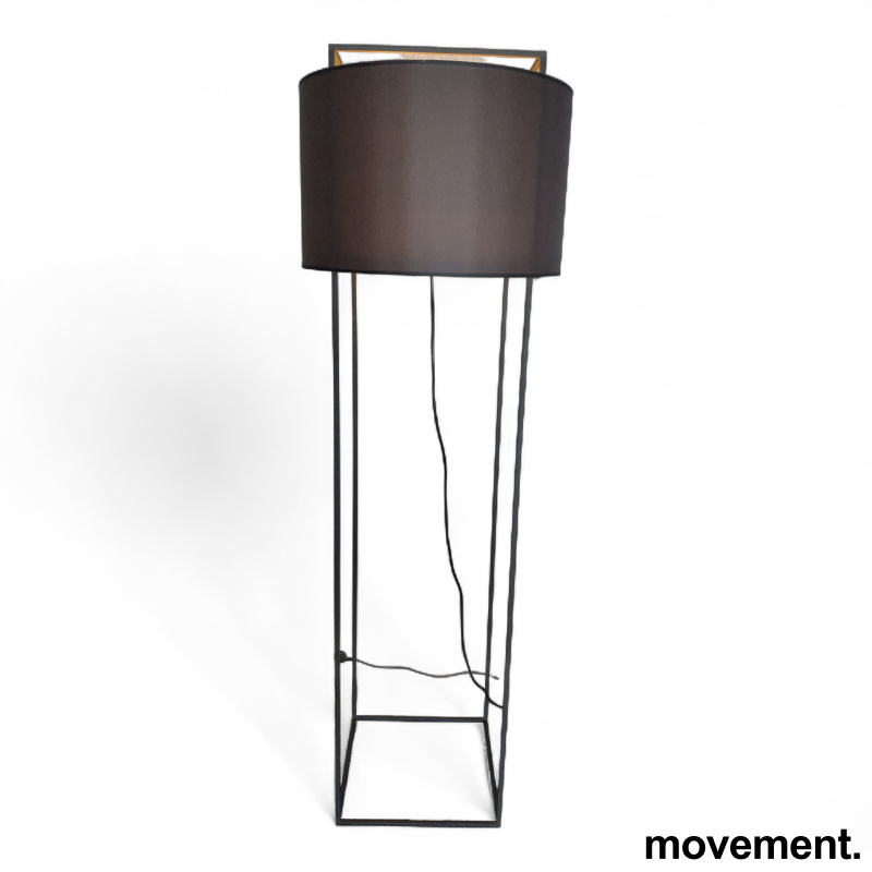 Lewit Floor Lamp 166cm Sort, Pent - 1 / 2