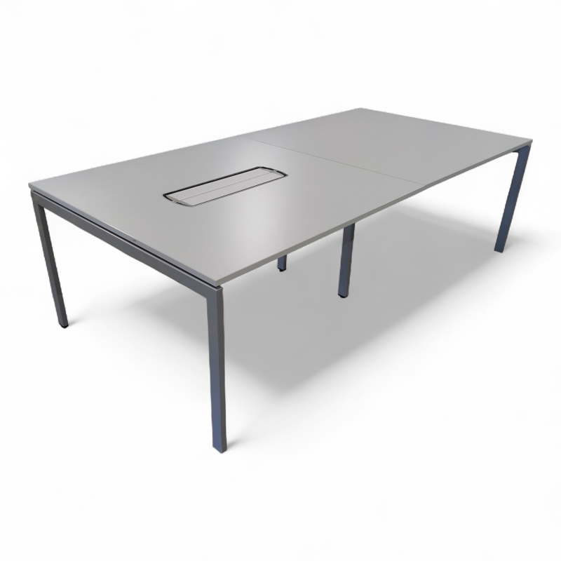 Nexus møtebord 240x120cm Lys grått,
