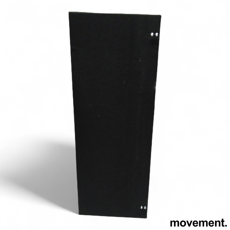 R5 Work.screen 160x60cm Sort stoff, - 1 / 3