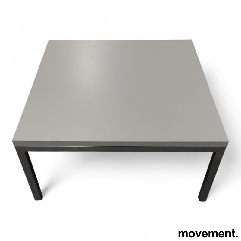 Cube loungebord 65x65cm Lys grå - 1 / 2