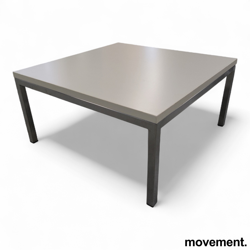 Cube loungebord 65x65cm Lys grå - 2 / 2