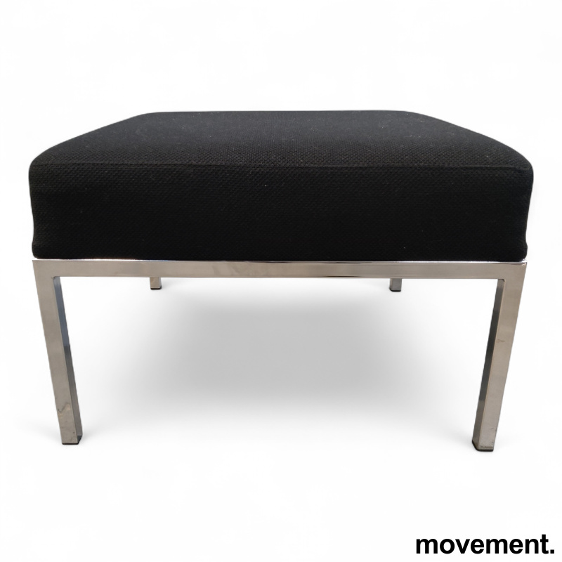 Cube sofamodul puff Sort struktur - 2 / 2